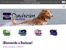 Tablet Screenshot of daviscan.com